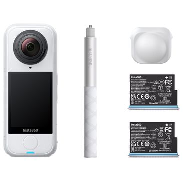 Insta360 X4 Air Action Camera Starter Bundle in Arctic White, , large