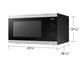 Samsung 1.9 Cu. Ft. Countertop Microwave with Sensor Cooking in Stainless Steel, , large
