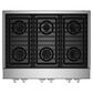 JennAir 36" Noir Professional Gas Rangetop in Stainless Steel, , large