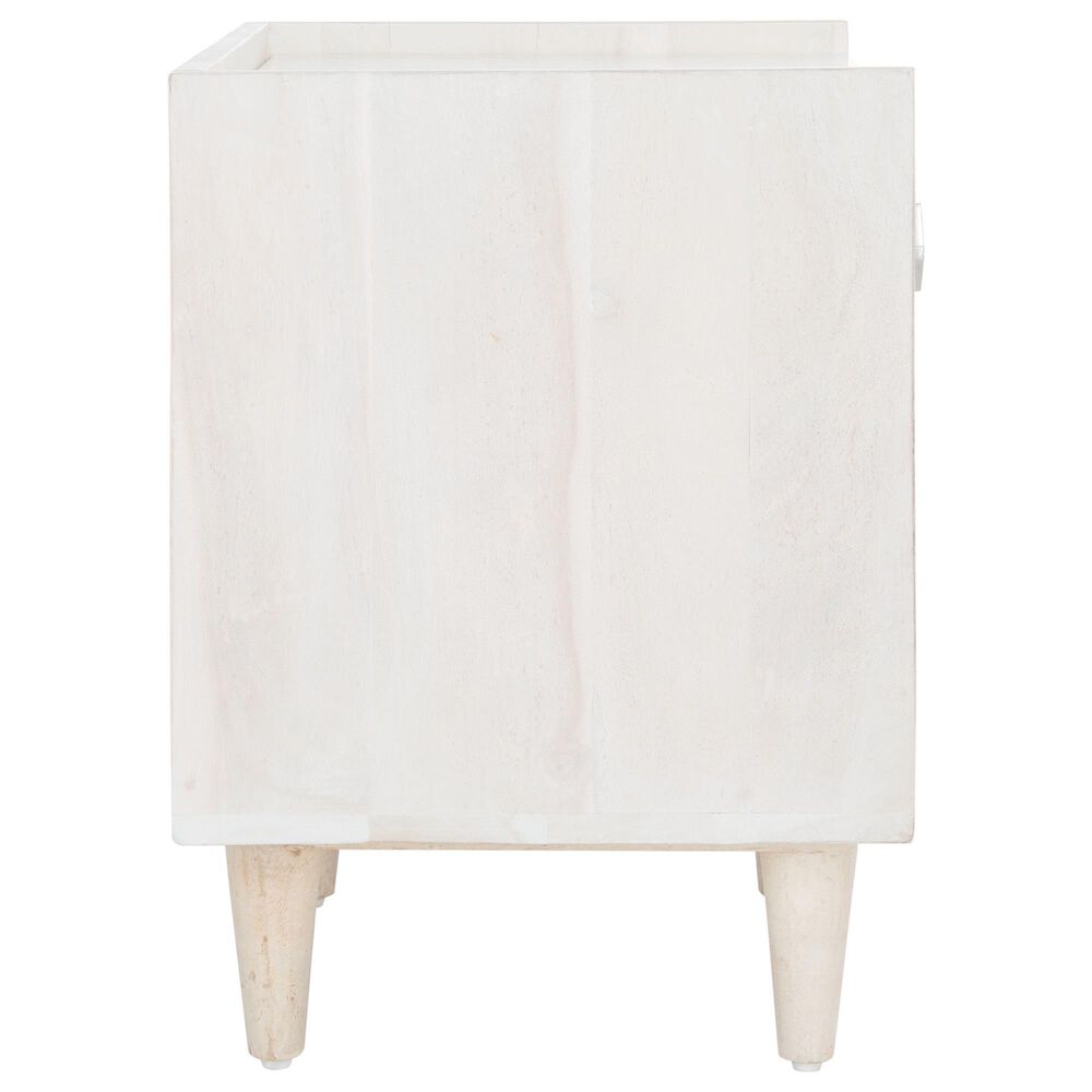 Safavieh Bora Nightstand in White Wash, , large