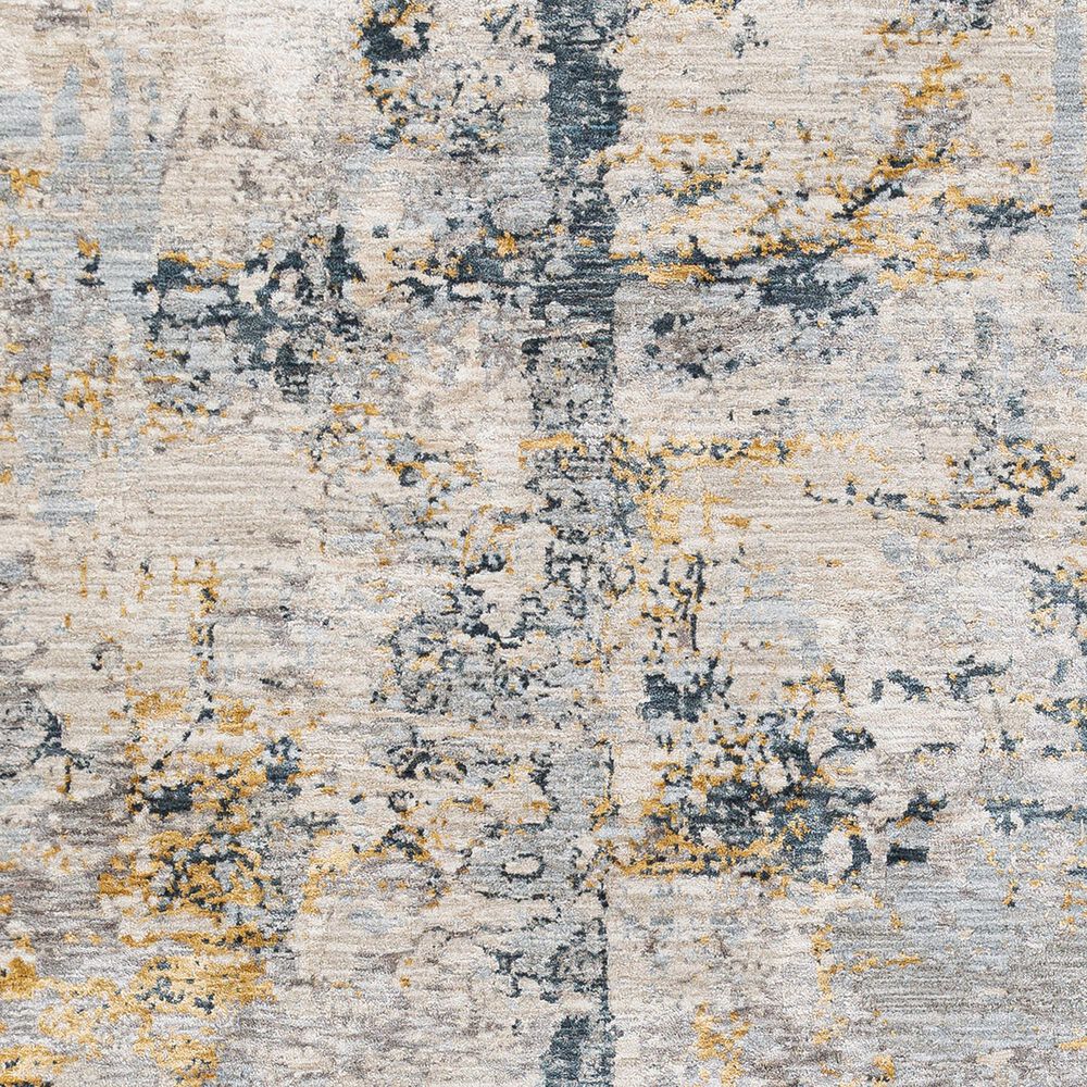 Surya Laila 10&#39; x 14&#39; Light Gray, Navy, Camel, Wheat and Charcoal Area Rug, , large