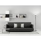 Adesso Metropolis Torchiere in Black Nickel, , large