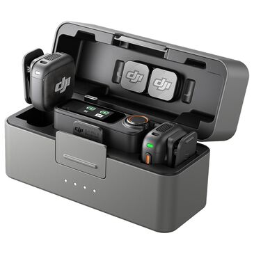DJI MIC 3 Advanced Mini Wireless Microphone (2 TX + 1 RX + Charging Case) in Black, , large