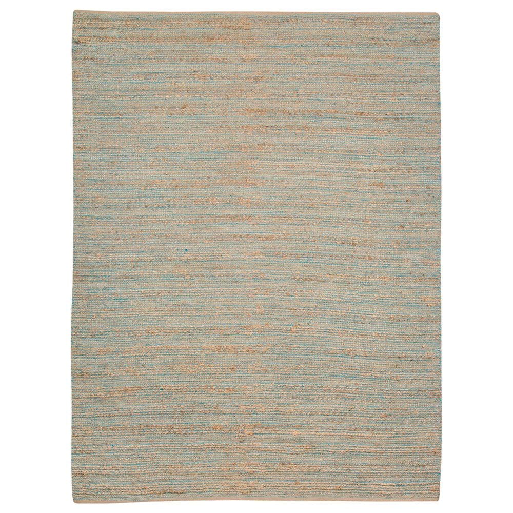 Amer Rugs Naturals 2" x 3" Blue Area Rug, , large