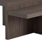 Ashley Zendex 2-Piece Occasional Table Set in Dark Brown, , large