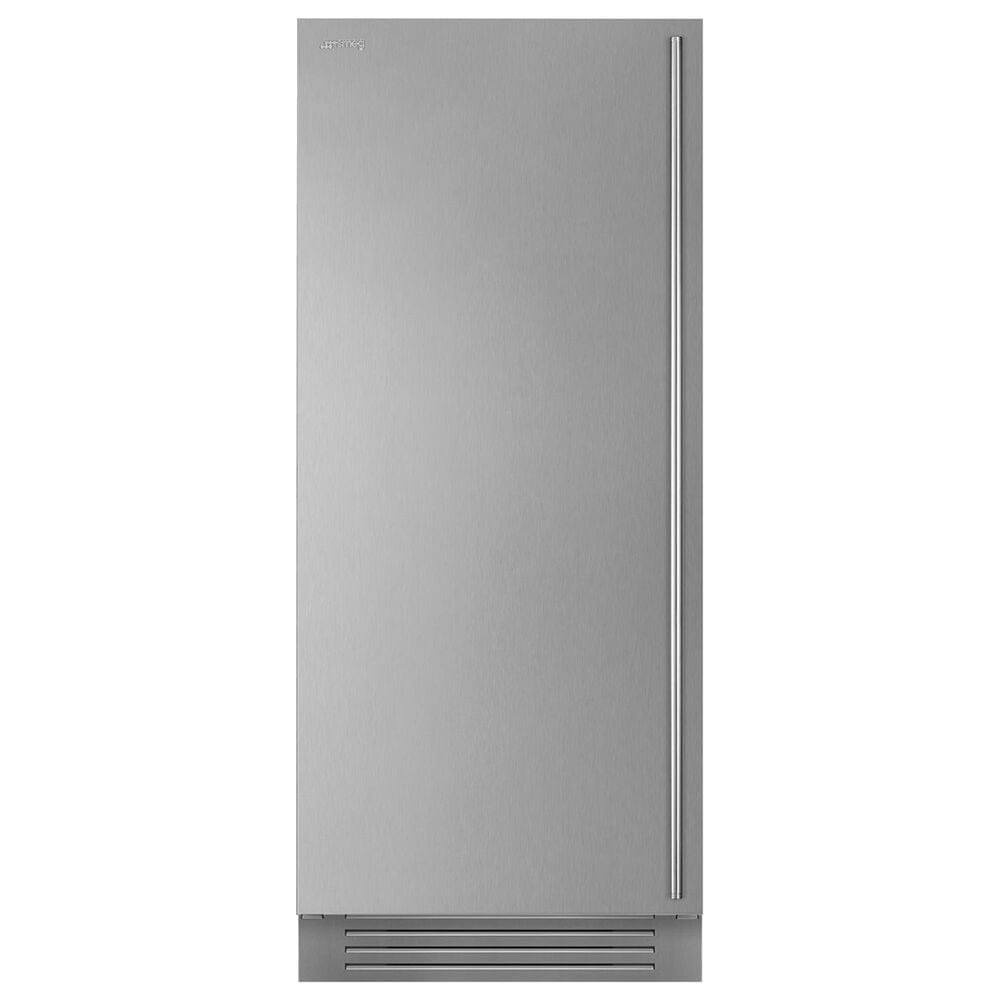 SMEG 20.1 Cu. Ft. Built-In Left Hinge Freezer in Stainless Steel, , large
