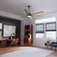 Hunter Gravity 72" Ceiling Fan with LED Light in Noble Bronze, , large