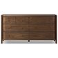Amber Lewis x Four Hands Agatha 8 Drawer Dresser Only in Dark Brown Walnut, , large