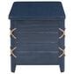 Linon Home Decor Brosnan Rope Cedar Chest in Blue, , large