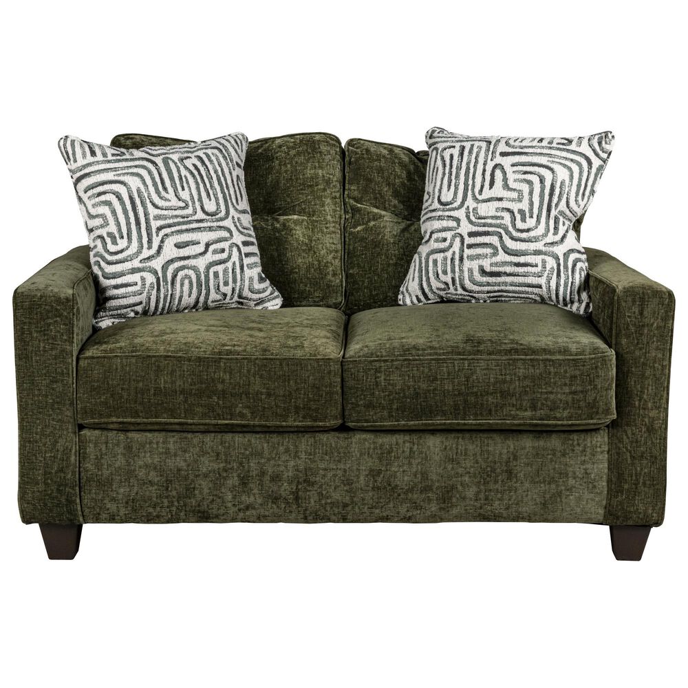 Southaven Braves Stationary Loveseat in Olive, , large