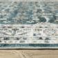 Oriental Weavers Sumter 5" x 7" Teal and Ivory Area Rug, , large