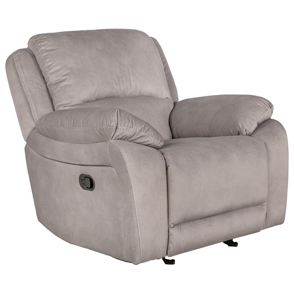 Oxford Furniture Glider Recliner in Aspen Latte, , large