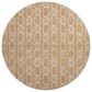 Dalyn Rug Company The Reserve TR6 Copper 8" Round Indoor/Outdoor Area Rug, , large