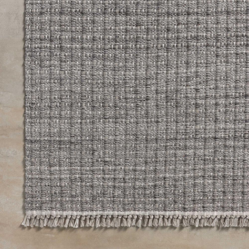 Loloi Duncan 2&#39;3&quot; x 3&#39;9&quot; Smoke Indoor/Outdoor Area Rug, , large