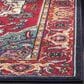 Safavieh Monaco MNC207C-3 3" x 5" Red/Turquoise Area Rug, , large