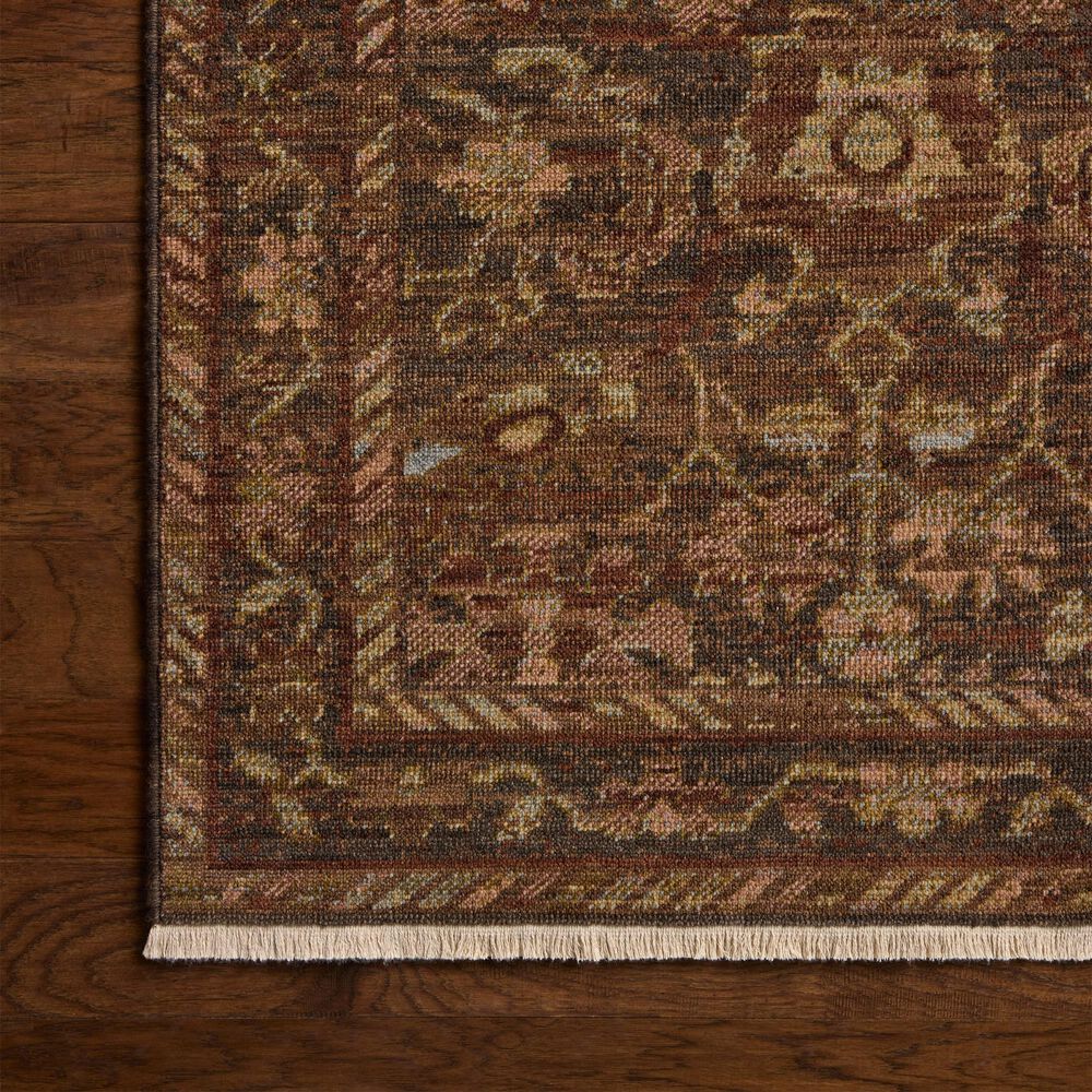 Loloi Reign Earth and Clay 7'9" Square Area Rug, , large