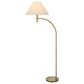 Cal Lighting Mosley Groton Floor Lamp in Antique Brass, , large