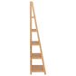 Linon Home Decor Charlotte 5-Shelf Ladder Bookcase in Natural, , large