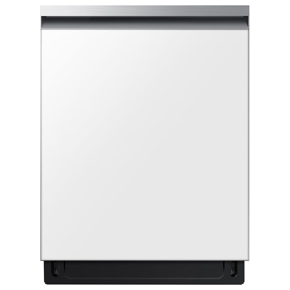 Samsung Bespoke Bespoke 24" Built-In Pocket Handle Dishwasher in White Glass, , large