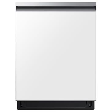 Samsung Bespoke 24" Built-In Pocket Handle Dishwasher in White Glass, , large