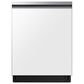 Samsung Bespoke Bespoke 24" Built-In Pocket Handle Dishwasher in White Glass, , large