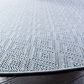 Safavieh Bermuda Geometric 6"7" Round Light Blue and Cream Indoor/Outdoor Area Performance Rug, , large