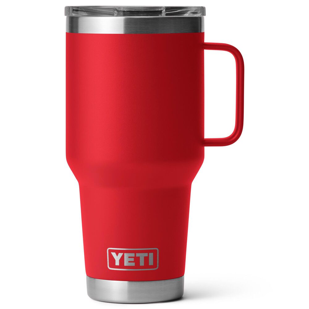 YETI Rambler 30 Oz Travel Mug with Stronghold Lid in Rescue Red, , large