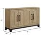 Emerald Home Furnishings Sutton Place Sideboard in Caramel And Cocoa Brown, , large