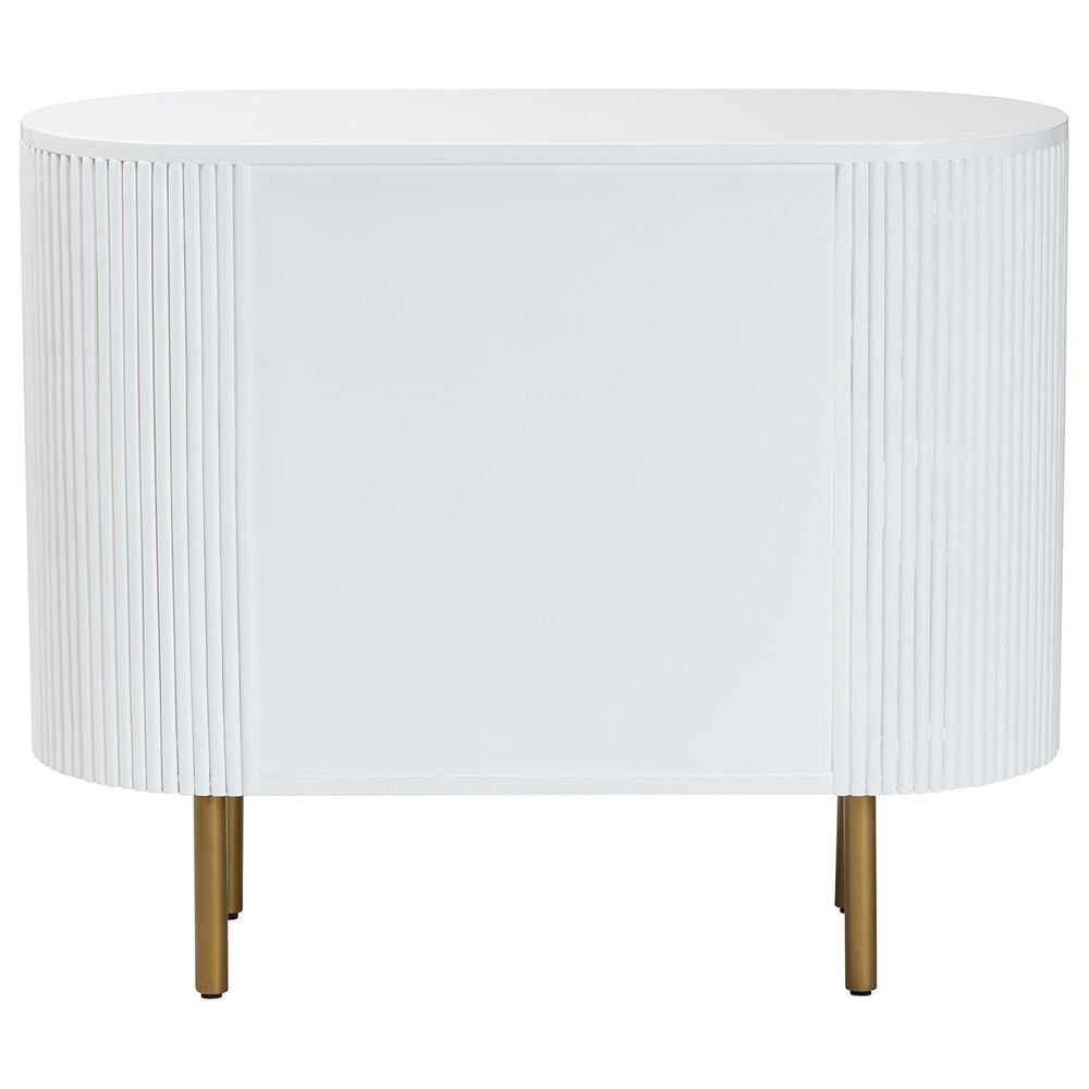 Baxton Studio Beyla 3-Drawer Dresser in White and Gold, , large