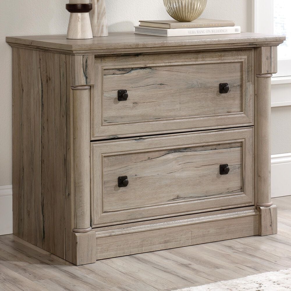 Sauder Palladia 2-Drawer Lateral File Cabinet in Split Oak, , large
