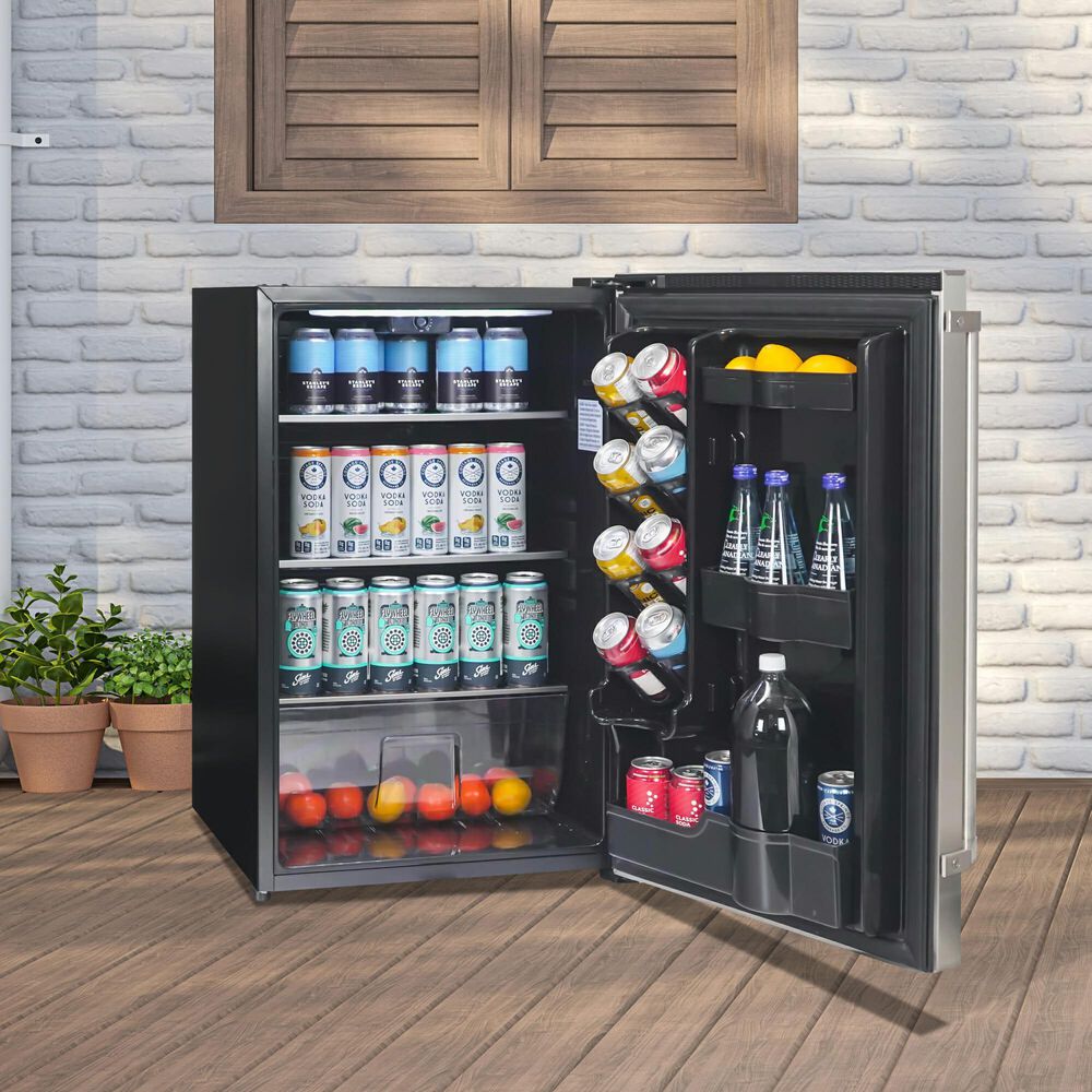 Danby 4.4 Cu. Ft. Outdoor Refrigerator in Stainless Steel, , large