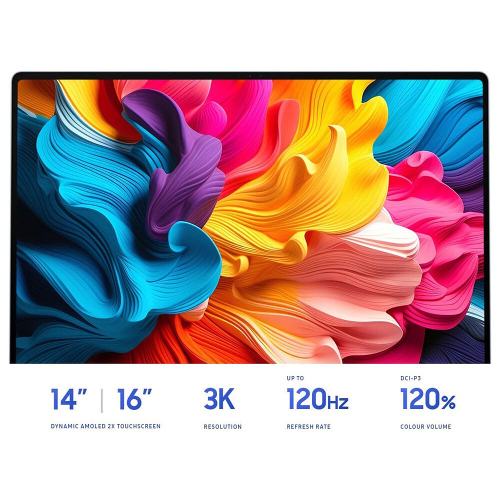 Samsung Galaxy Book4 Edge 14&quot; Laptop|Snapdragon X Elite X1E-80-100 - 16GB RAM - Qualcomm Adreno Graphics - 512GB SSD in Sapphire Blue, , large