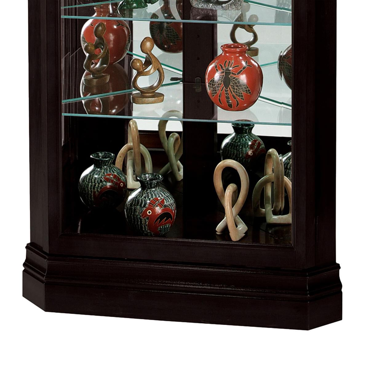 Howard miller corner curio best sale