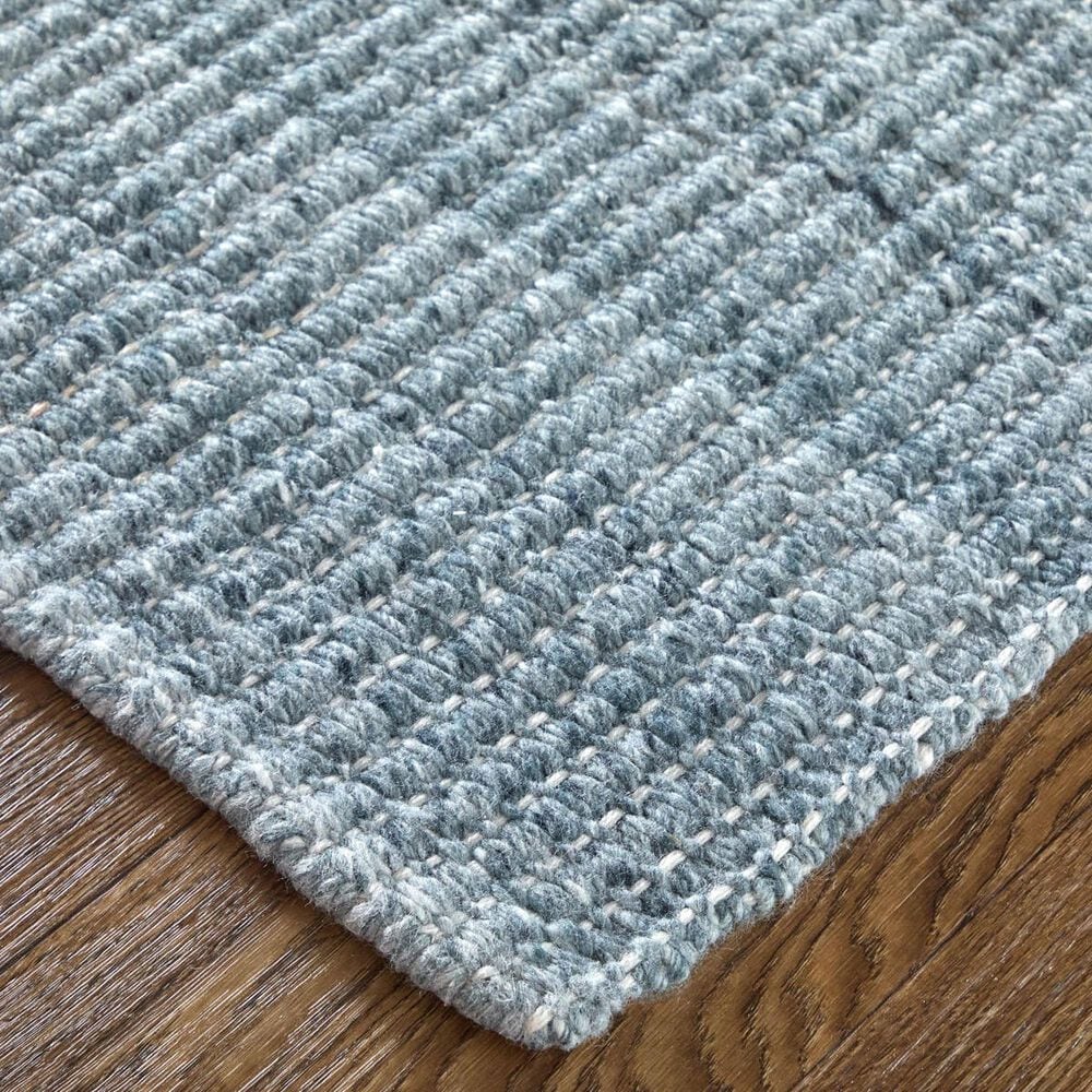 Feizy Rugs Limerick 1&#39;6&quot; Square Blue and Gray Area Rug, , large