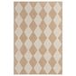 Nourison Positano Geometric Jute 4" x 6" Indoor/Outdoor Area Rug, , large