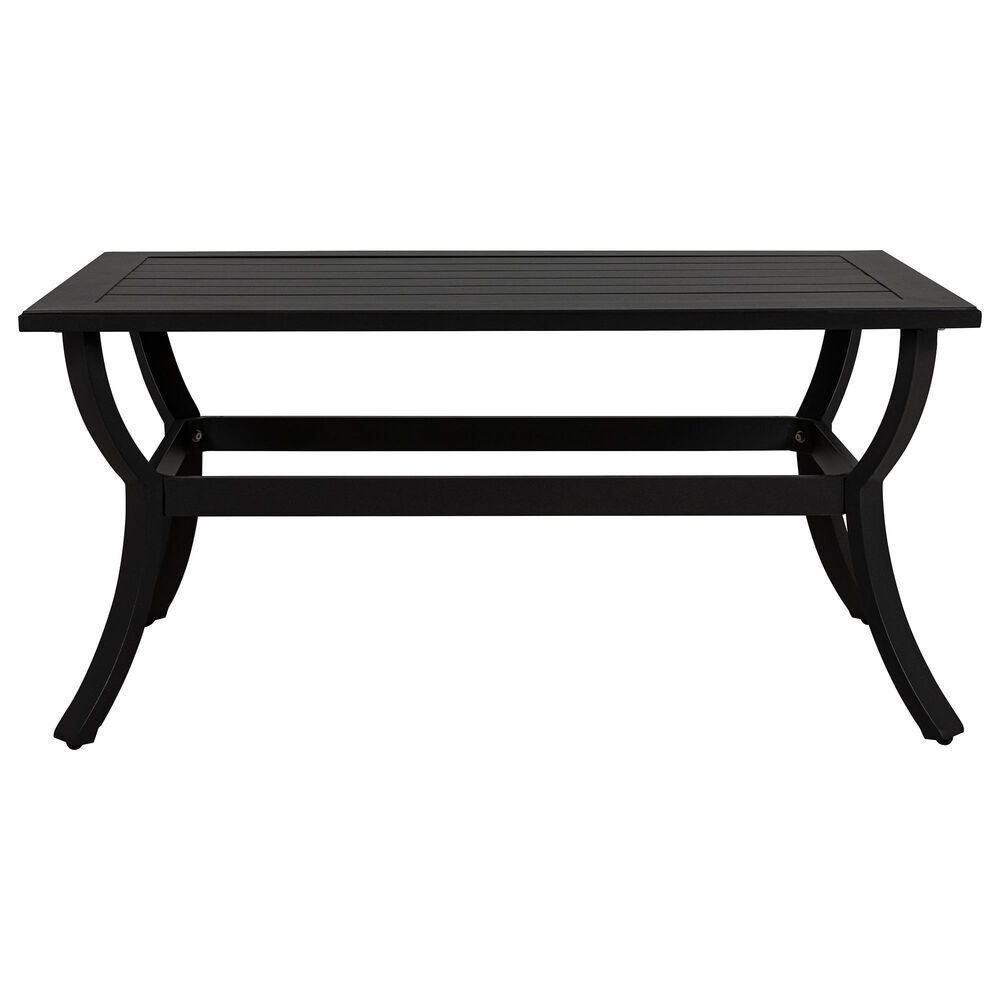Gathercraft Sorrento 46" x 26" Slat Top Coffee Table, , large