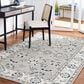 Safavieh Micro-Loop MLP384F 5" x 8" Gray and Ivory Area Rug, , large