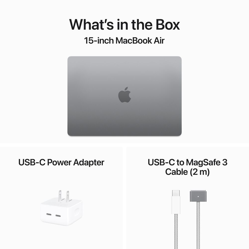 Apple MacBook Air 15-inch Laptop 8 Core - M3 Chip - 16GB Memory 