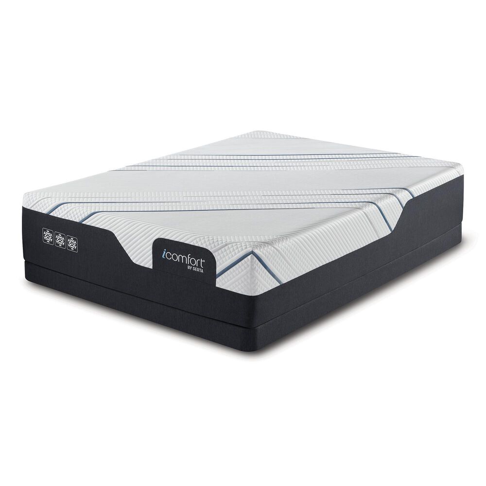 Serta iComfort Hybrid CF4000 Plush King Mattress with Low Profile Box Spring , , large