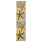 Nourison Aloha 2" x 6" Green and Yellow Indoor/Outdoor Runner, , large
