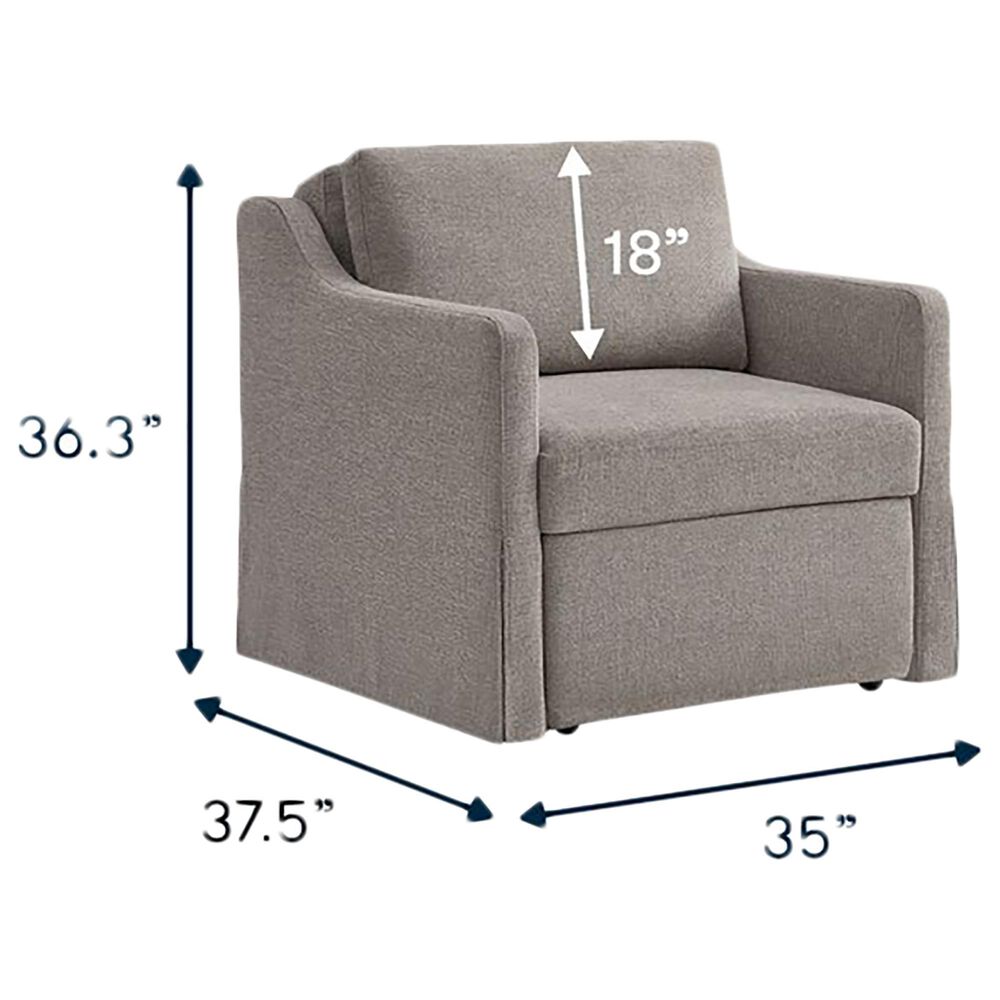 Lifestyle Solutions Haddington Convertible Chair in Flax, , large