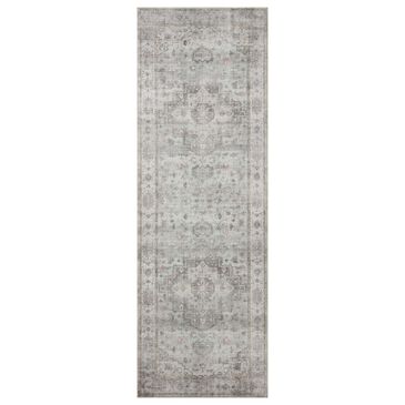 Loloi II Heidi 2" x 5" Dove and Blush Area Rug, , large