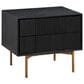 Blue River Carnaby 3-Piece Queen Bed Set in Black Brushed and Bronze, , large