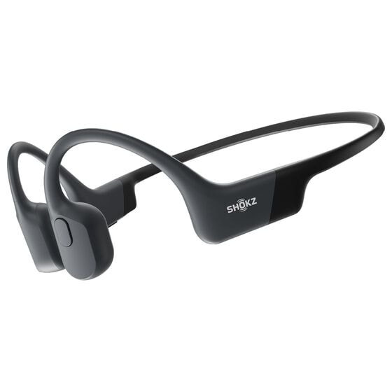 Shokz OpenRun Standard Bone Conduction Open-Ear Headphones in Black