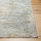 Surya Dresden Medium Gray, White, Light Slate, Gray, Mustard and Denim 9" x 12"2" Area Rug, , large