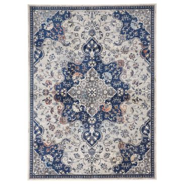 Feizy Rugs Bellini 2" x 8" Navy Runner, , large