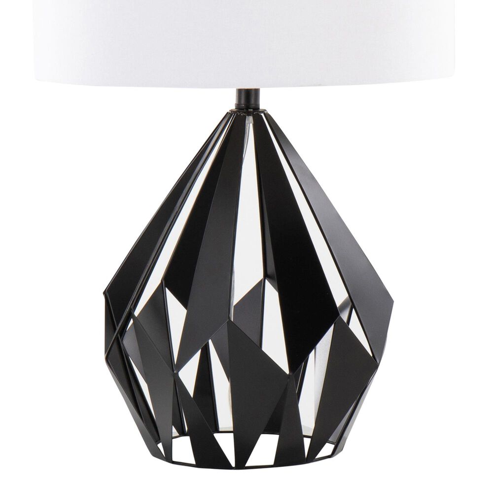 Grandview Gallery Zelma Table Lamp in Matte Black, , large