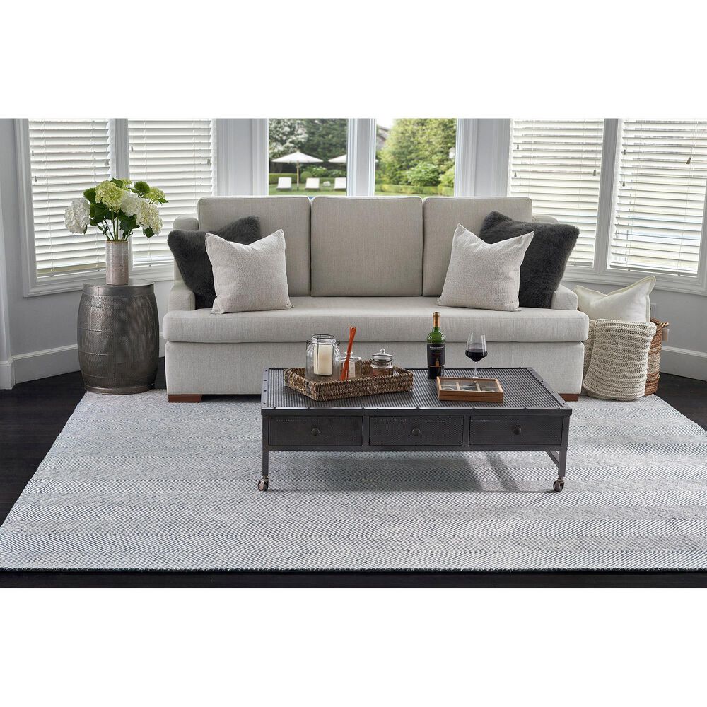 Momeni Charles 3&#39;6&quot; x 5&#39;6&quot; Blue Area Rug, , large