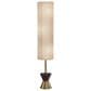 Adesso Carmen Floor Lamp in Antique Brass and Walnut, , large
