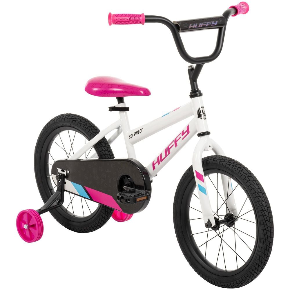 Huffy 16" Girls So Sweet Bike in Gloss White, , large